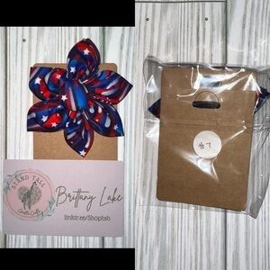 2/$10 Dog/ cat over the collar flower accessory new #7